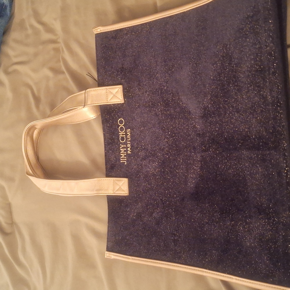 Jimmy Choo Parfums black shoulder bag